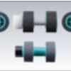 Roller Kit KV-SS100 for the Panasonic 8100 series scanners KV-S8127 or the KV-S8147