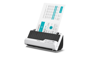 Epson DS-490 With paper in document feeder